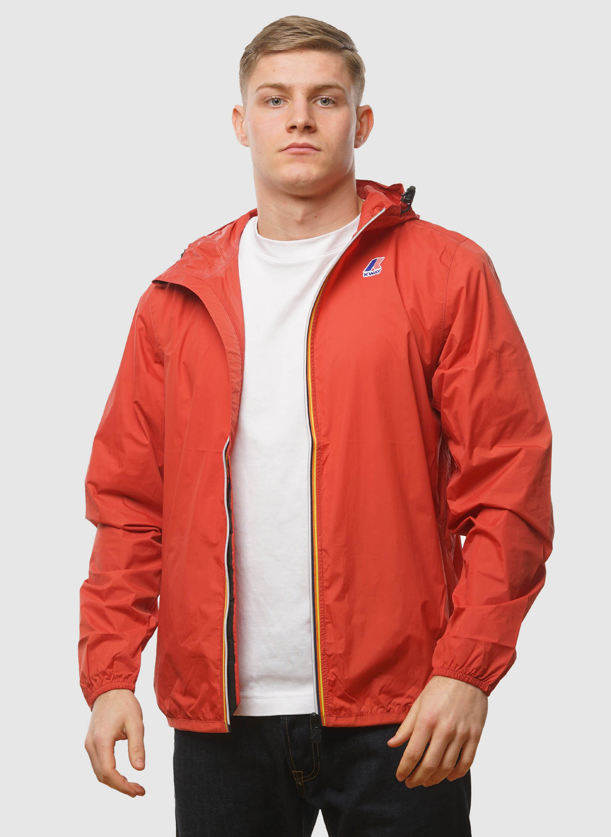 Le Vrai 4.0. Claude Windbreaker - Red Jasper