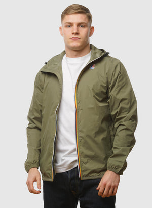 Le Vrai 4.0. Claude Windbreaker - Green Lichen