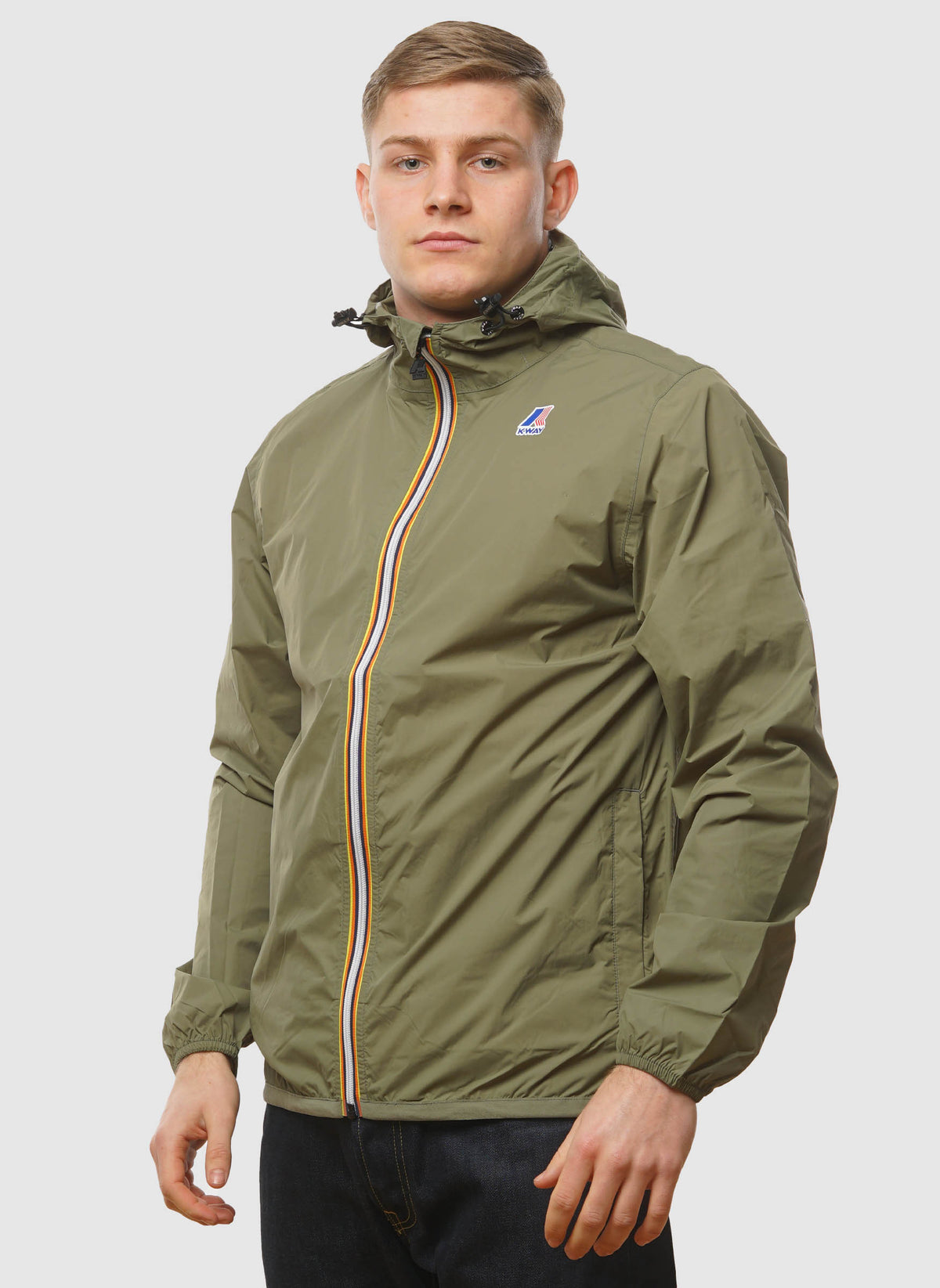 Le Vrai 4.0. Claude Windbreaker - Green Lichen