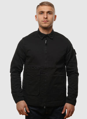 Vinnie Overshirt - Black