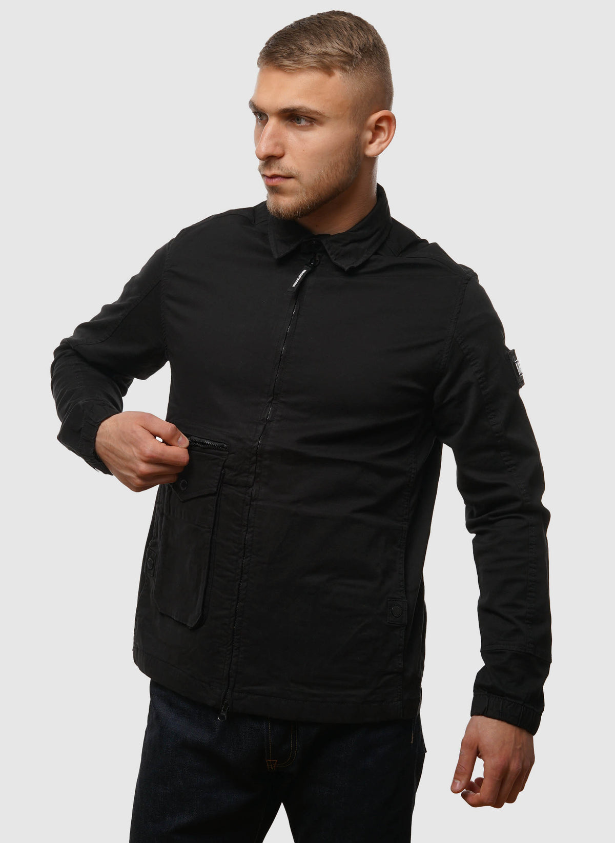 Vinnie Overshirt - Black