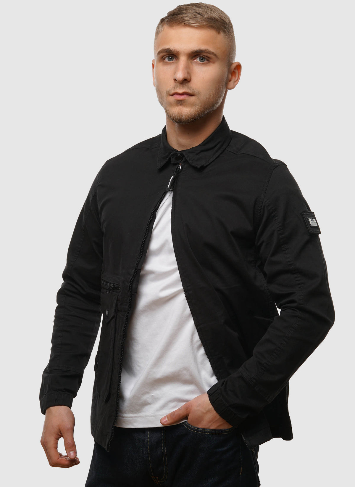 Vinnie Overshirt - Black