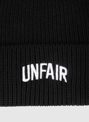 Unfair Organic Knit Beanie - Black