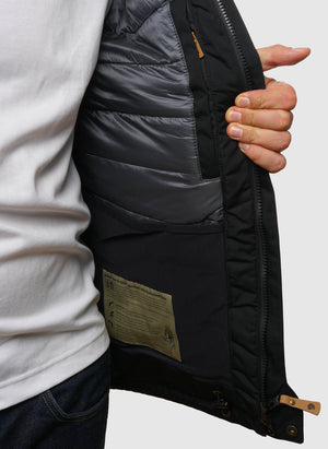 Skogsö Padded Jacket - Black