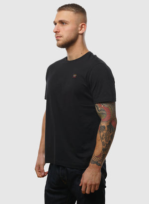 Logo Patch T-Shirt - Black