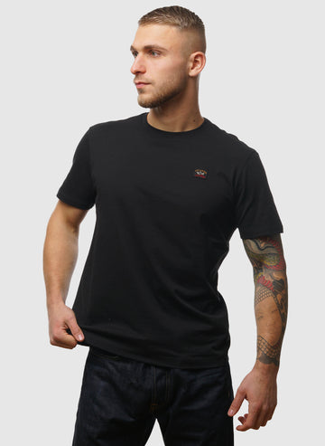 Logo Patch T-Shirt - Black