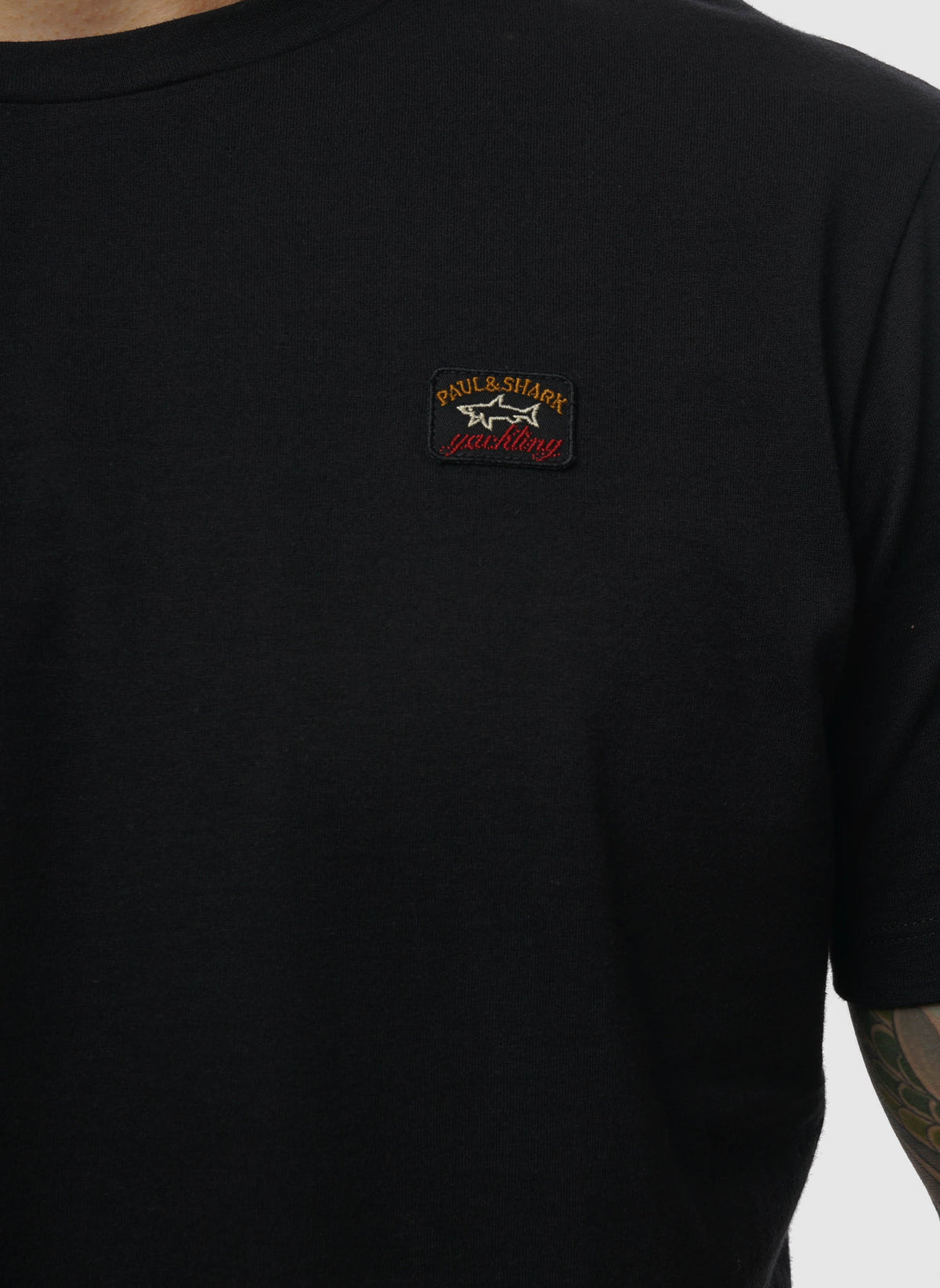 Logo Patch T-Shirt - Black