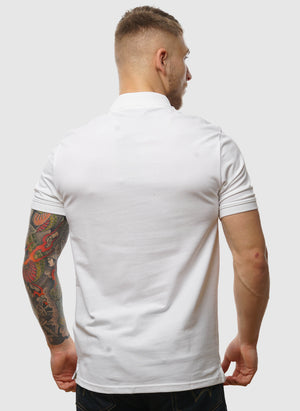 Plain Poloshirt - White