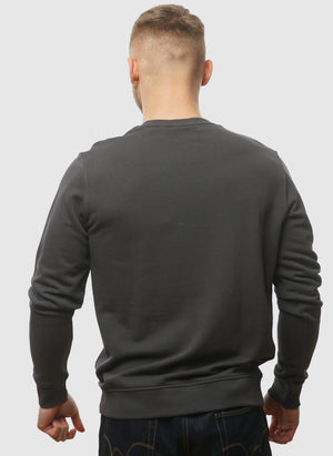 Crew Neck Sweatshirt - Gunmetal