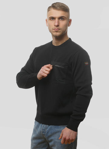 Iconic Crew Sweatshirt - Black
