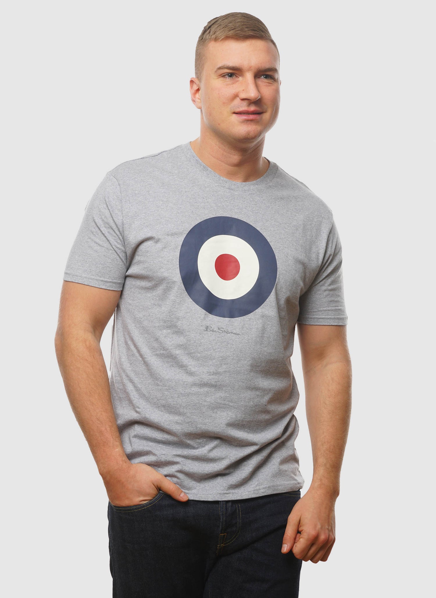 Signature Target T-Shirt - Grey