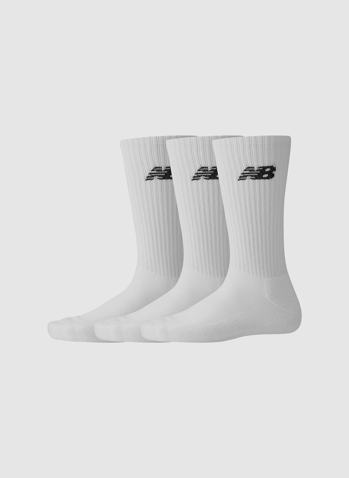 Everyday Crew Socks 3 Pack - White