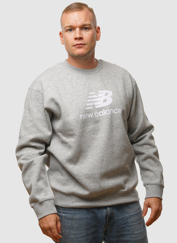 Sport Fleece Logo Sweatshirt - Athletic Grey