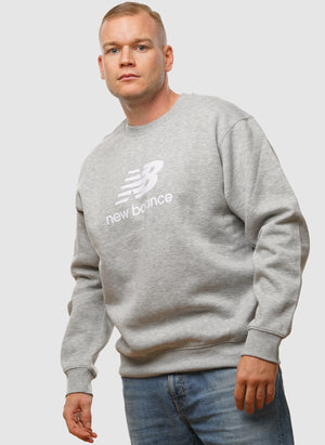 Sport Fleece Logo Sweatshirt - Athletic Grey