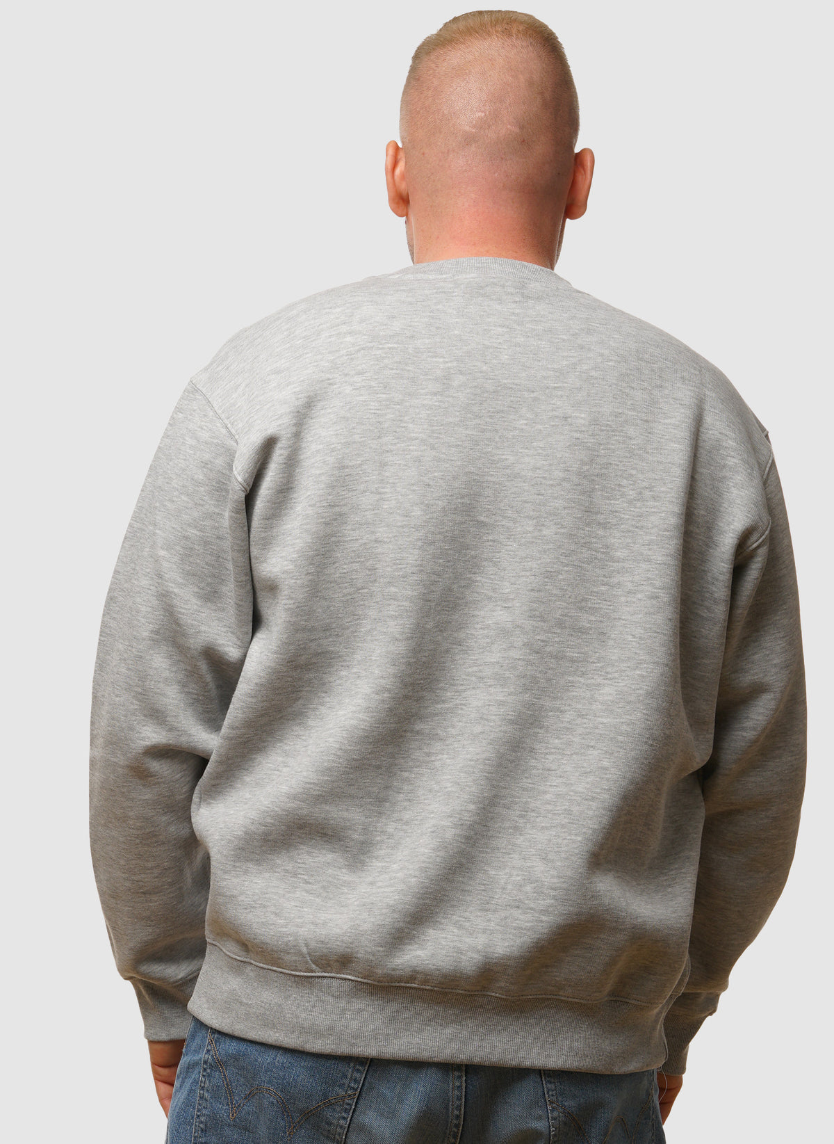 Sport Fleece Logo Sweatshirt - Athletic Grey