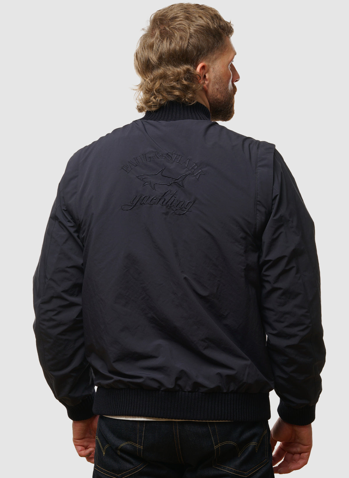 Cool Touch Reversible Bage Jacket - Blue