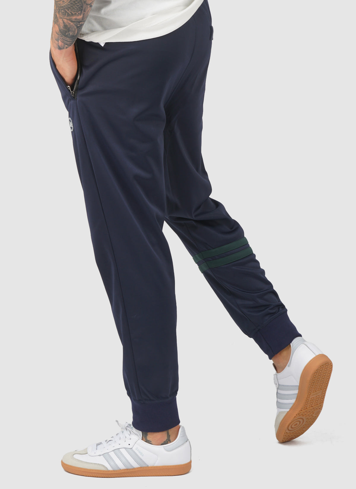 Point Track Pants - Navy