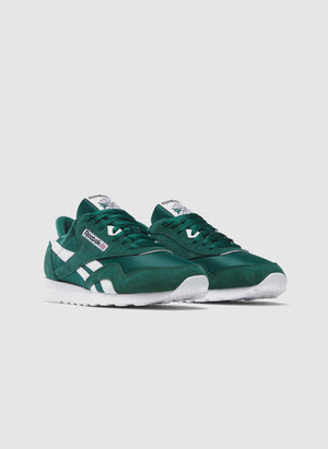 Classic Nylon - Collegiate Green/White