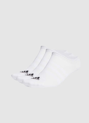 Thin & Light No Show Socks - White