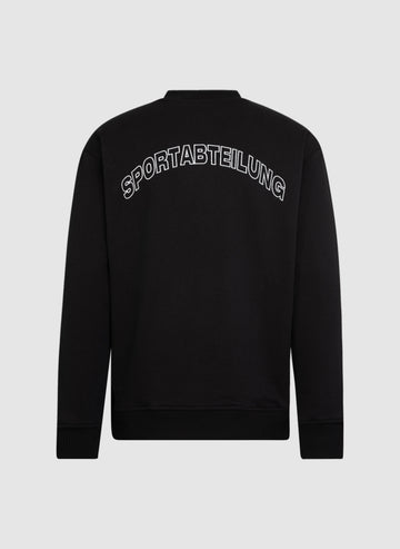 Sportabteilung Crewneck - Black