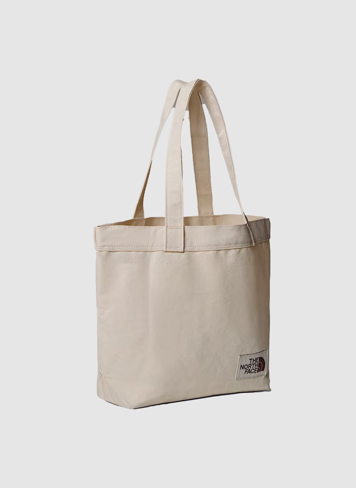 Cotton Tote Bag - White/Mineral Purple