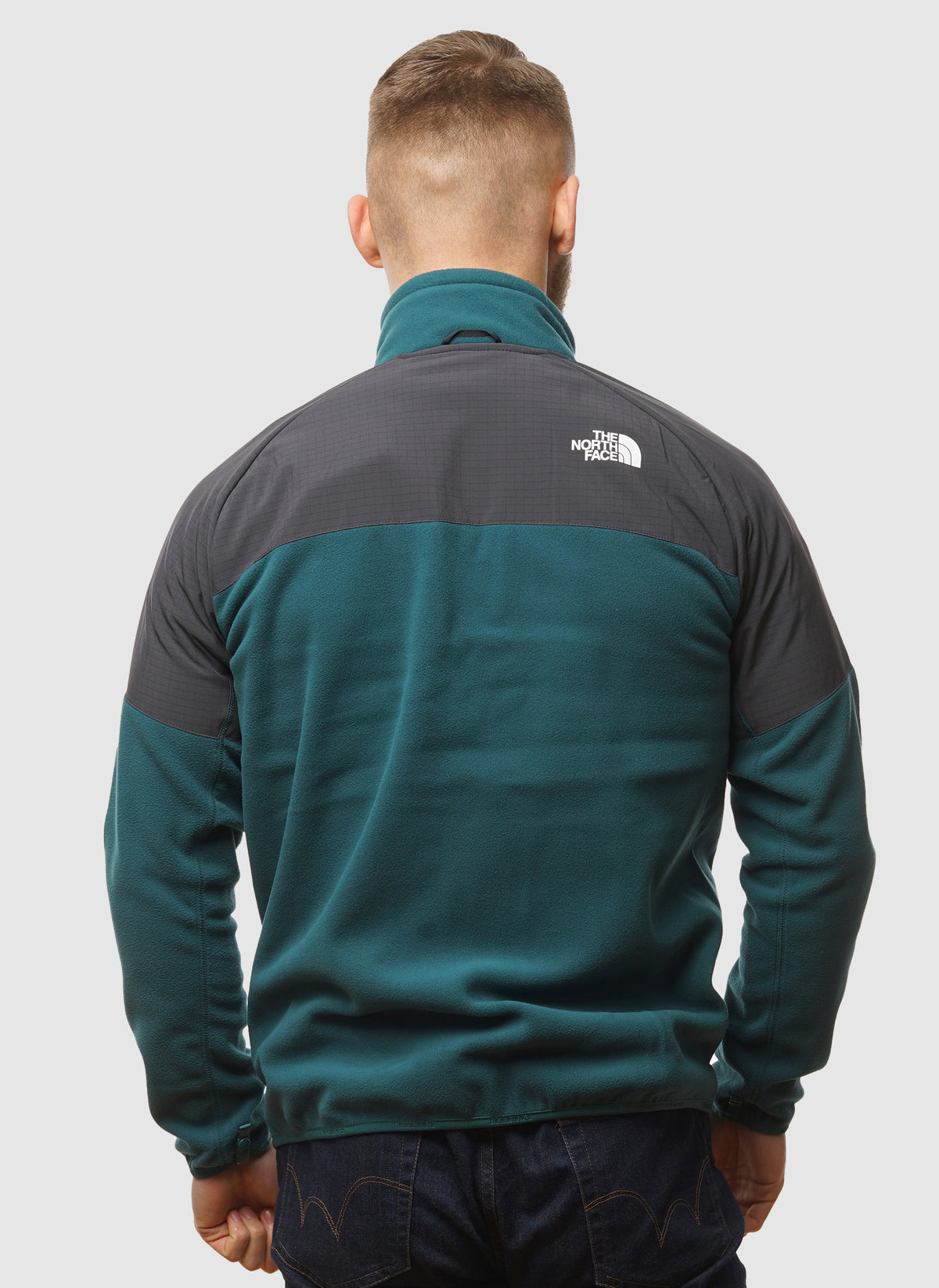 Glacier Heavyweight Full Zip - Deep Green/Asphalt Grey