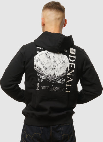 Topographic Hoodie - Black