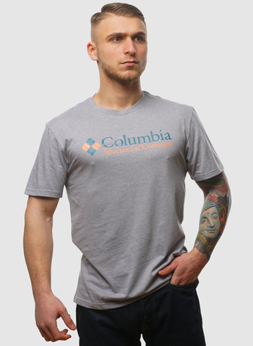 CSC Basic Logo T-Shirt - Columbia Grey