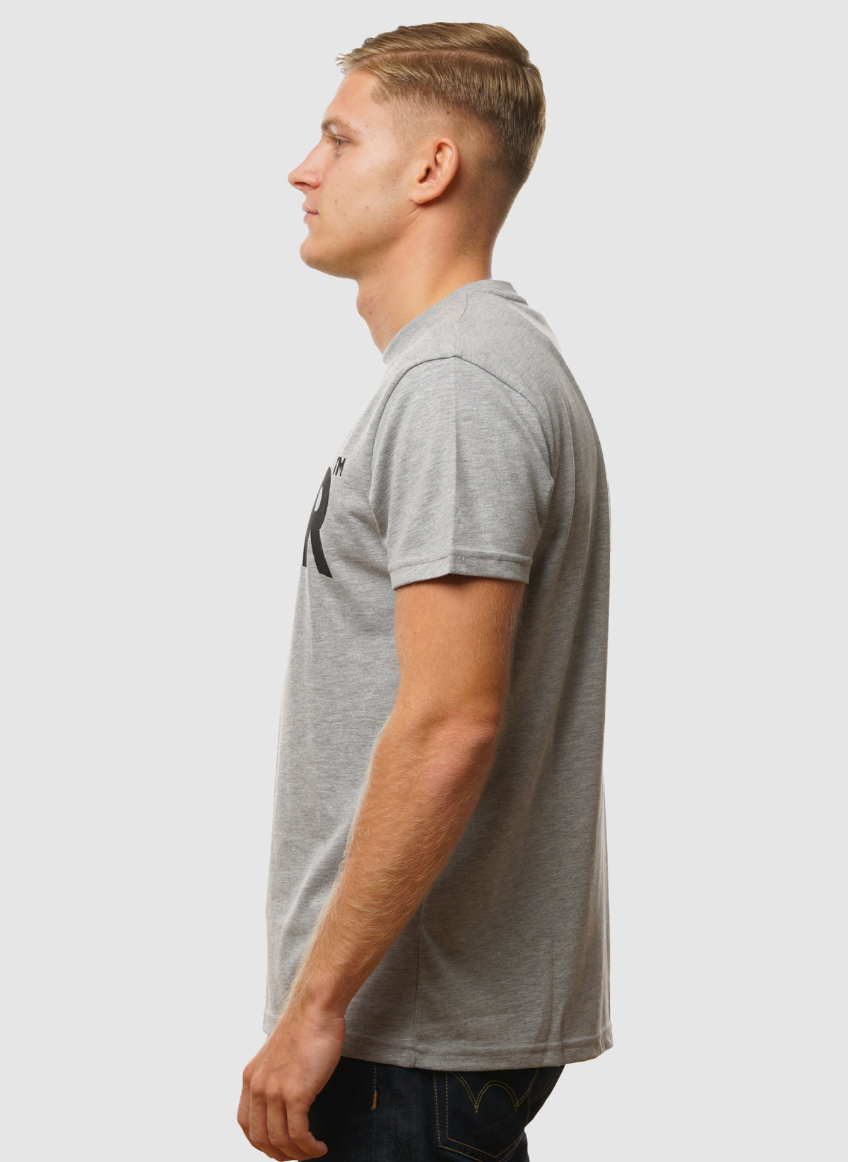 Classic Label T-Shirt - Grey