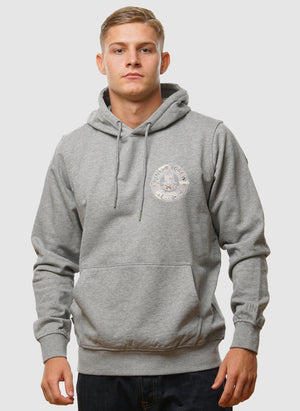 DMWU Camo BP Hoodie - Heather Grey