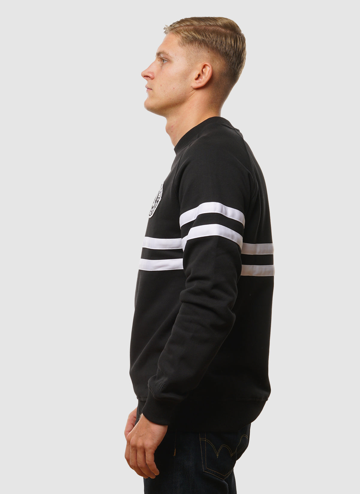 DMWU Crew Neck Sweatshirt - Black