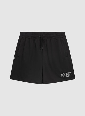 Classic Label Mesh Shorts - Black