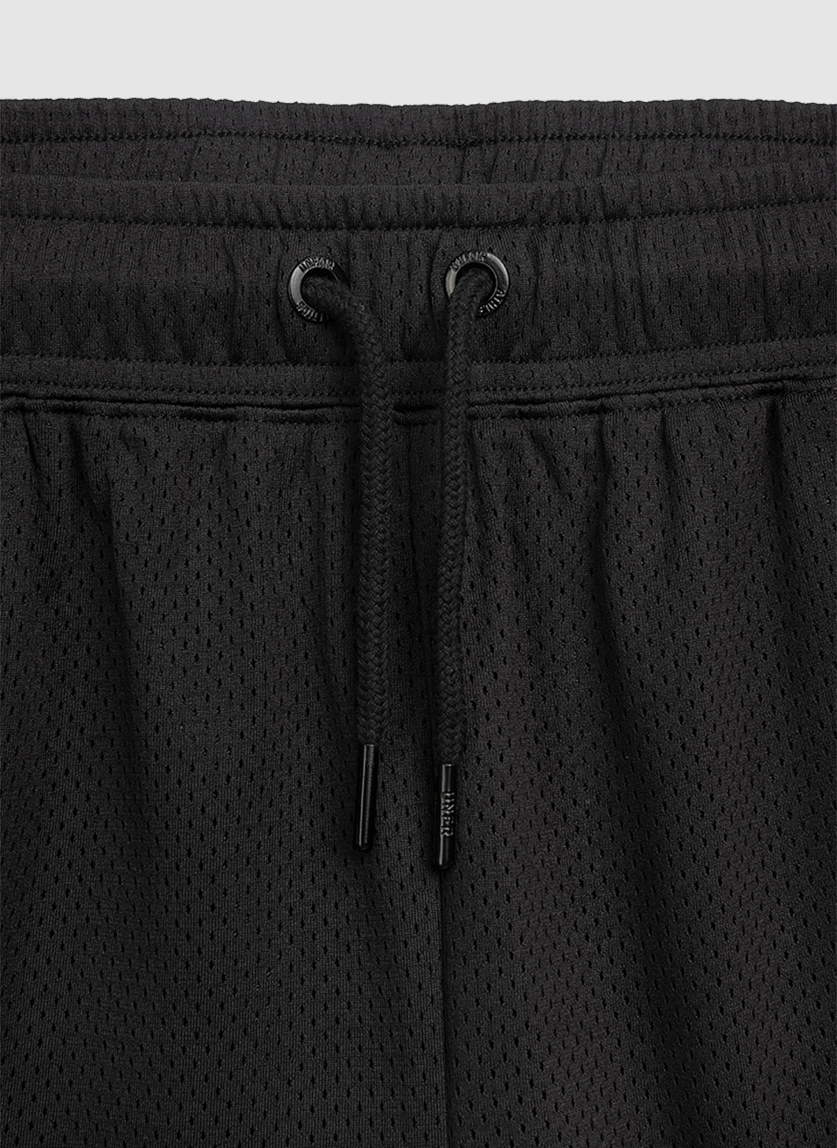 Classic Label Mesh Shorts - Black