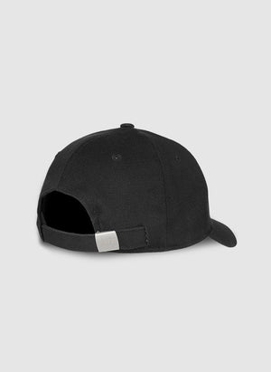 Heavy Curved Cap - Black