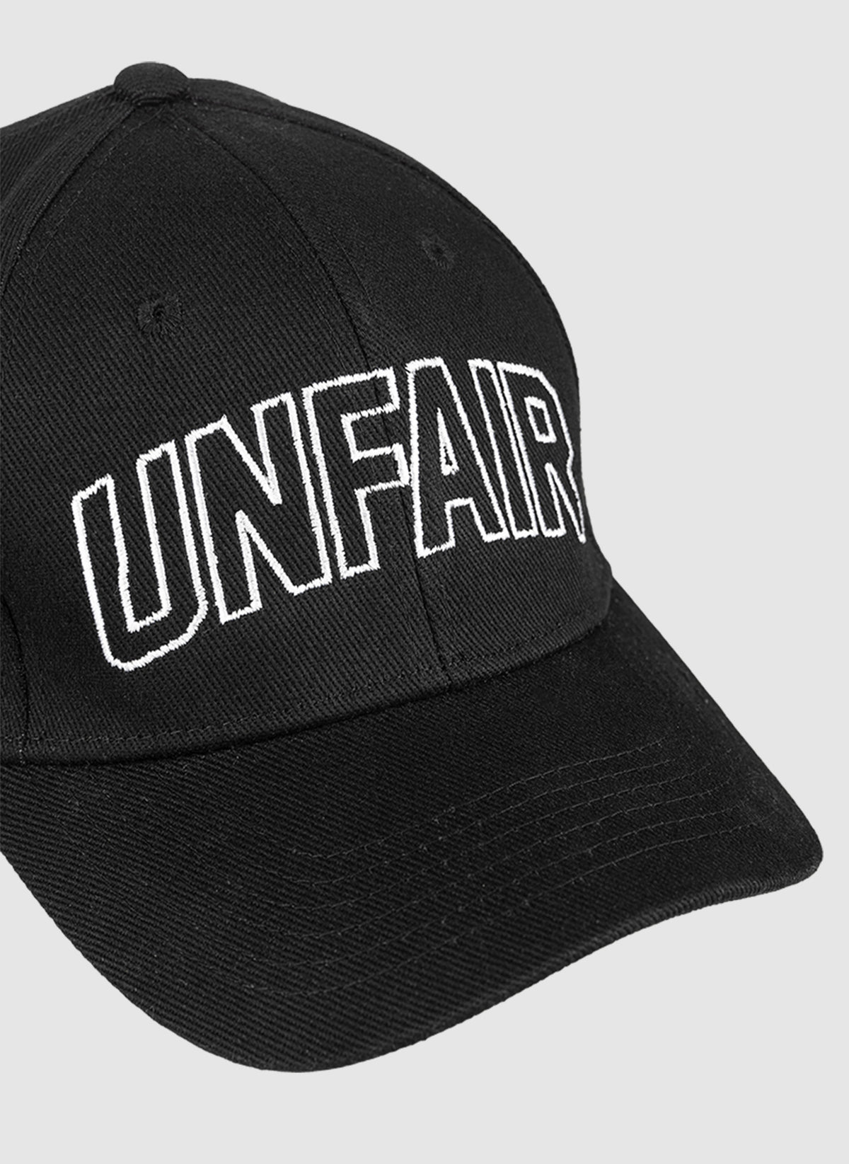 Heavy Curved Cap - Black