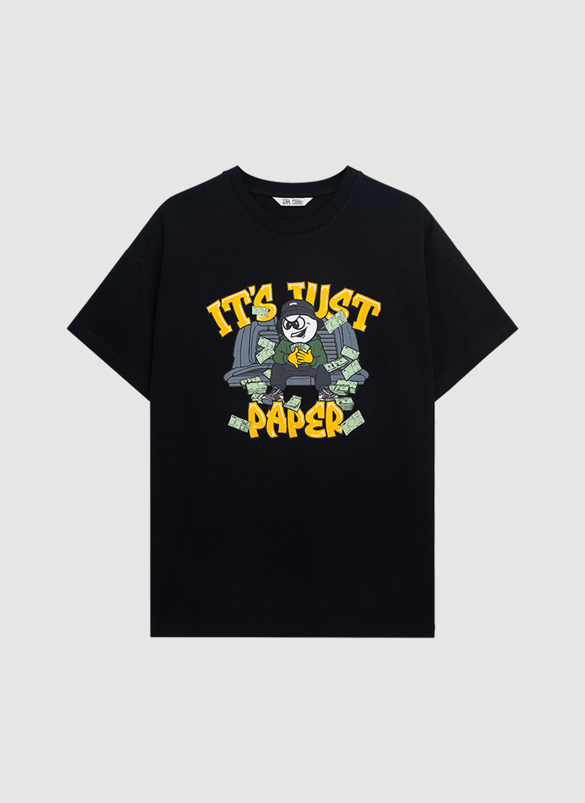 PB Paper Easy Fit T-Shirt - Black