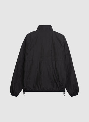 Elementary Crushed Halfzip - Black