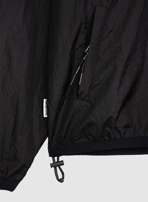 Elementary Crushed Halfzip - Black