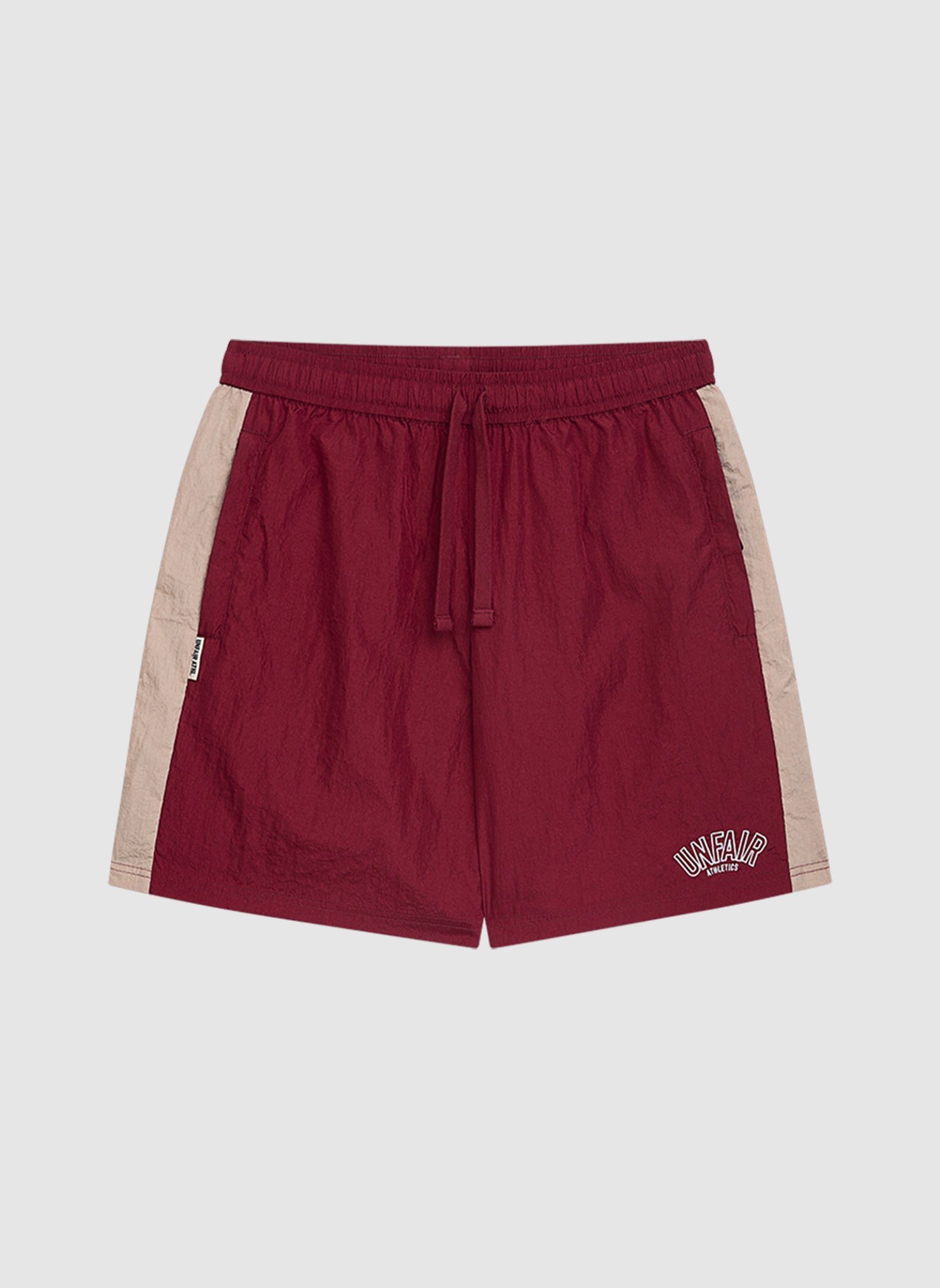 Elementary Crushed Shorts - Burgundy