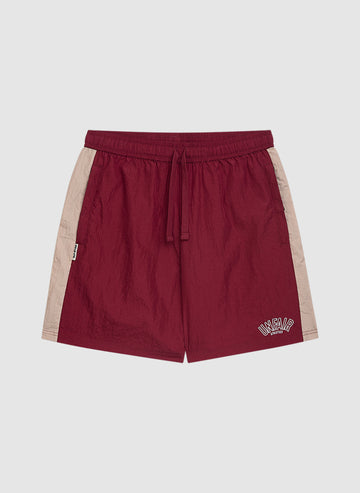 Elementary Crushed Shorts - Burgundy