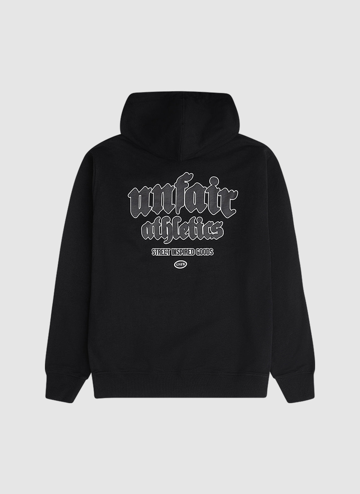 Inspired Easy Fit Hoodie - Black