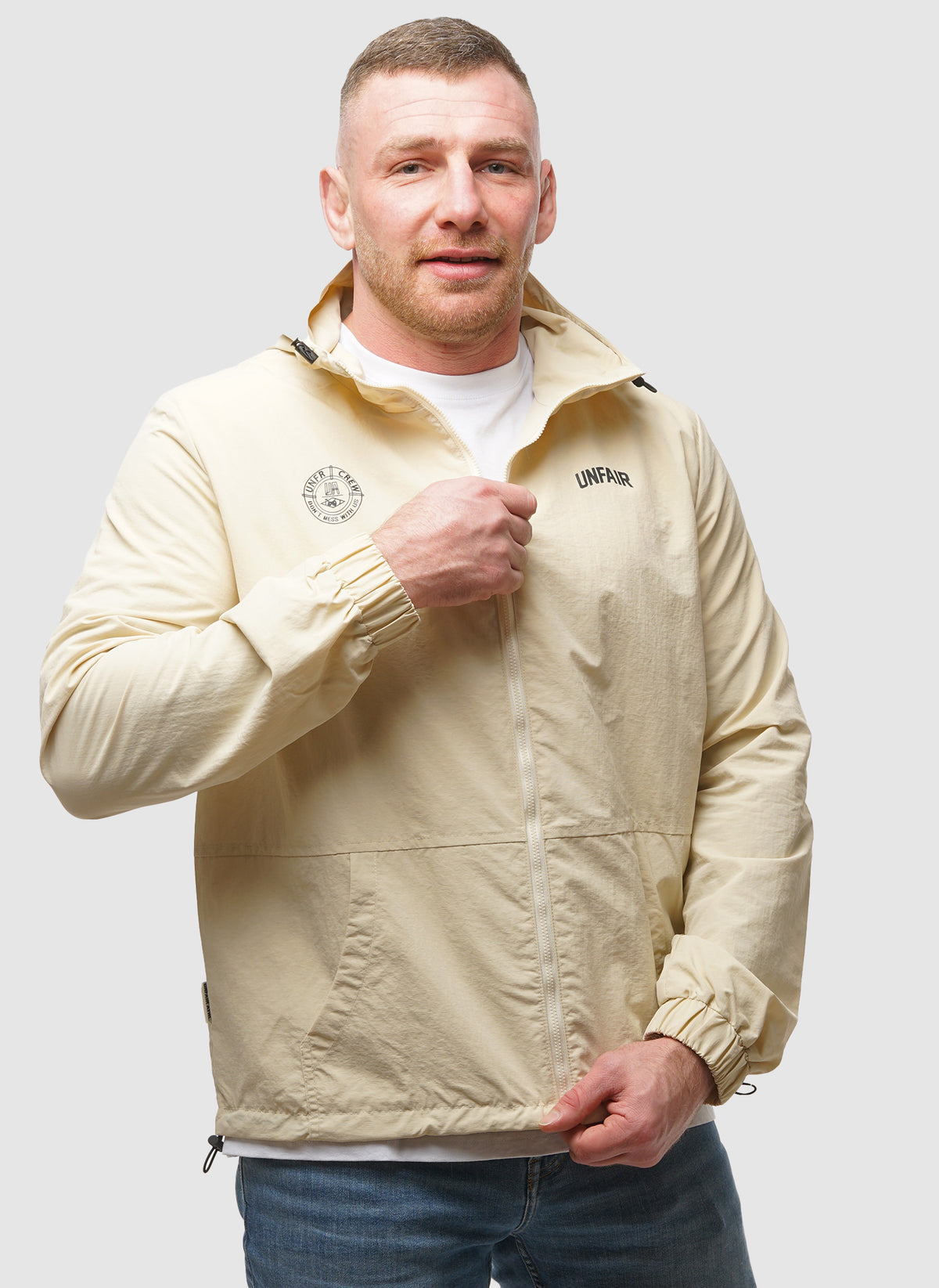 Two Sides Rainjacket - Beige