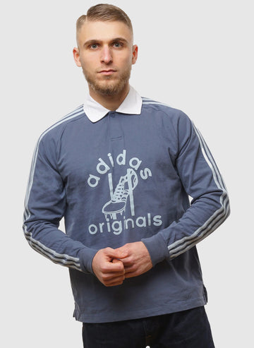 Rugby Pullover - Blue