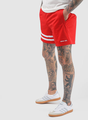 DMWU Athletic Shorts - Red