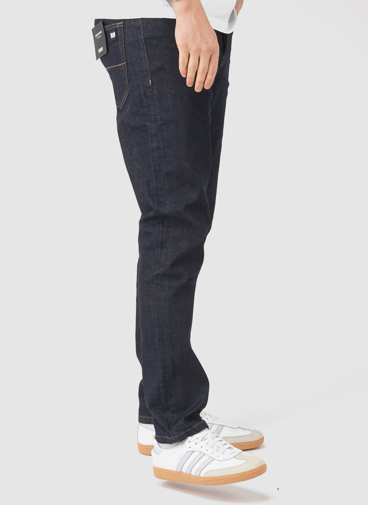 Tapered Fit Jeans - Dark Rinsed