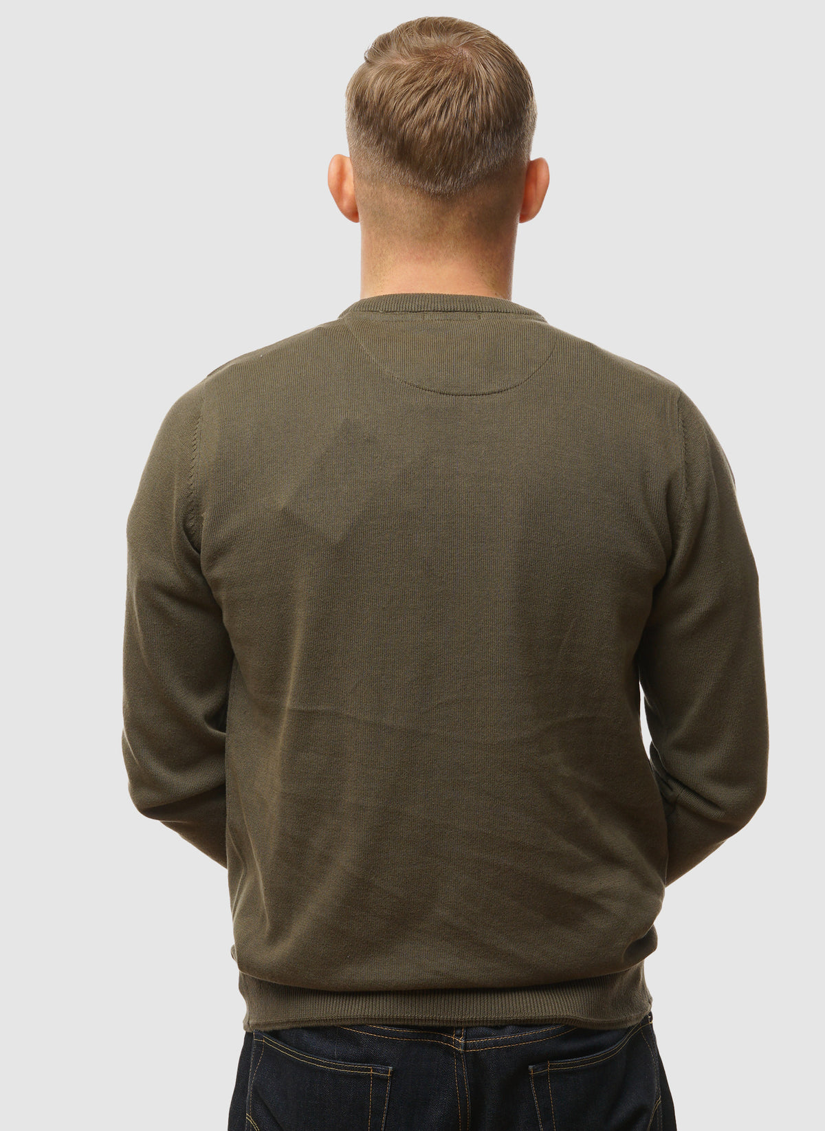 Solace Knitted Sweatshirt - Castle Green