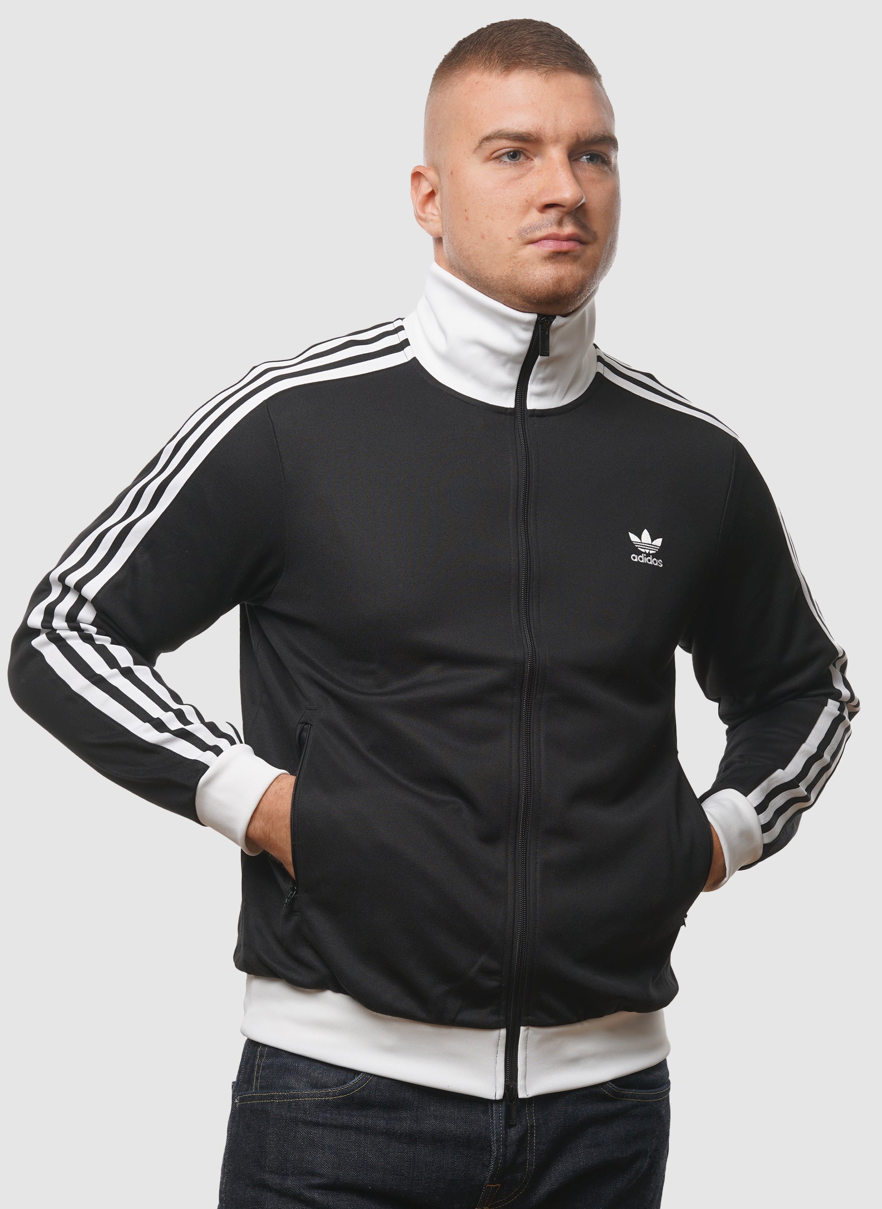 Veste adidas beckenbauer discount blanche