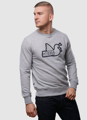 Outline Sweatshirt - Grey-TSD - Pullover-2