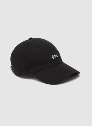 Front Logo Baseball Cap - Black