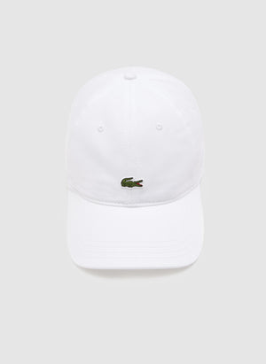 Front Logo Baseball Cap - White